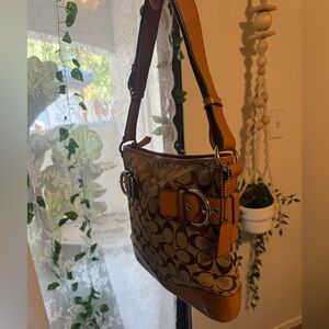 Vintage Coach Soho Signature shoulder bag Y2k
